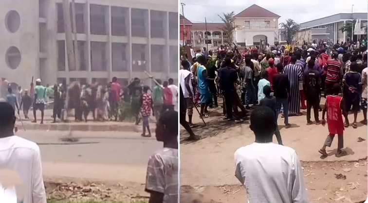 Economic activities paralysed as protesters barricade Masaka market in Nasarawa