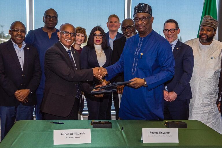 FG signs MoU with Boeing to advance aviation sector