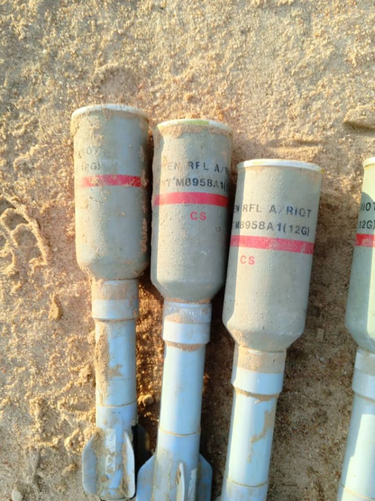 Police discover 6 projectile grenades in Borno