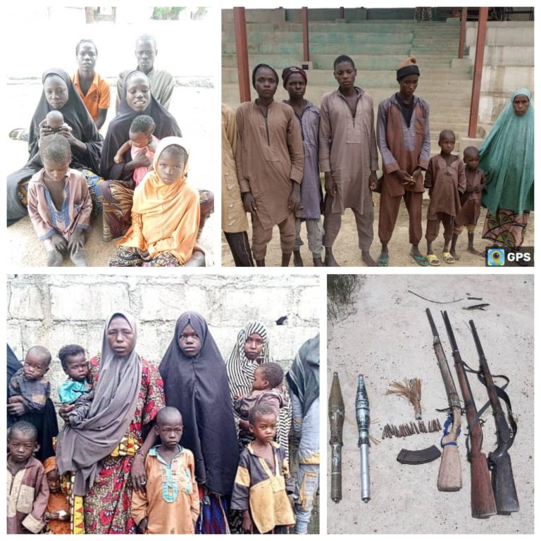 Troops neutralise 5 terrorists, 44 surrender in Borno