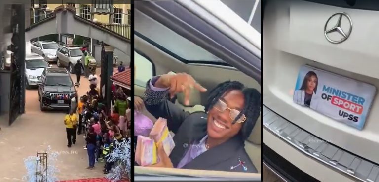 VIDEO: How UPSS students pulled up for their prom!