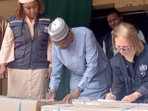 WHO donates medical, nutrition commodities to Borno Govt