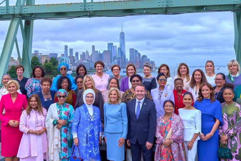 FLOTUS Jill Biden hosts farewell luncheon for first ladies at 79th UNGA