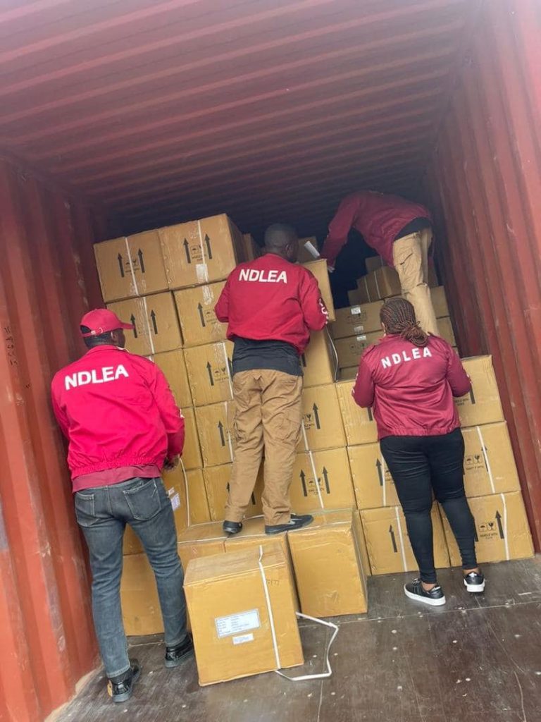 NDLEA intercepts UK-bound codeine-based syrup, rohypnol