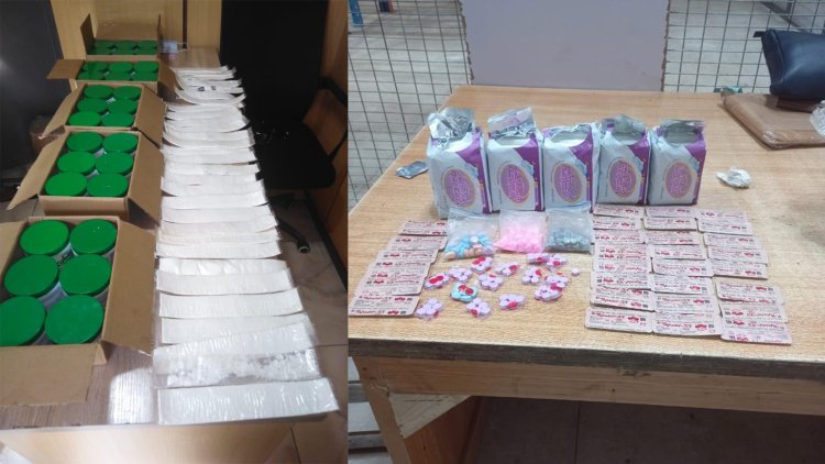 UK-bound cocaine, pharmaceutical opioids found in sanitary pads, hair creams