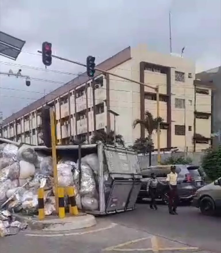 LASTMA rescues trapped driver from truck wreckage