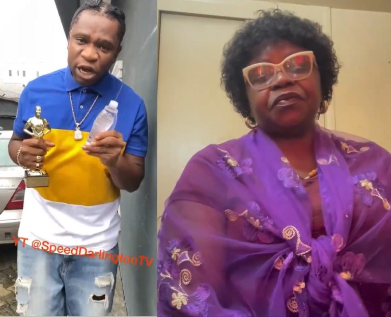 VIDEOS: Mom pleads as Police detain Speed Darlington over Diddy-Burna Boy video