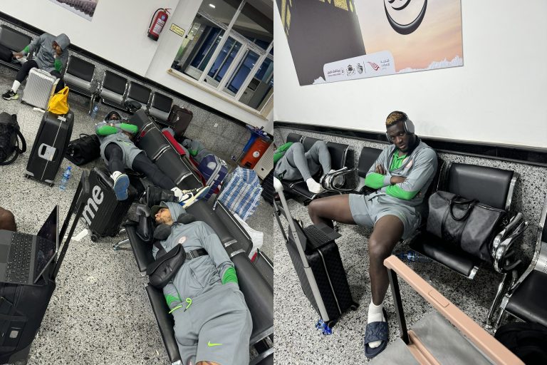 BREAKING: Super Eagles return to Nigeria after Libyan airport ordeal