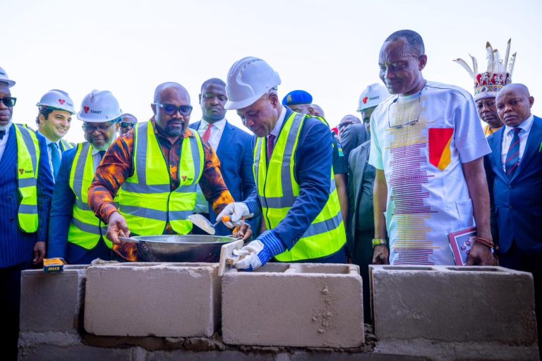 Enugu Gov lays foundation of 300-bed hospital