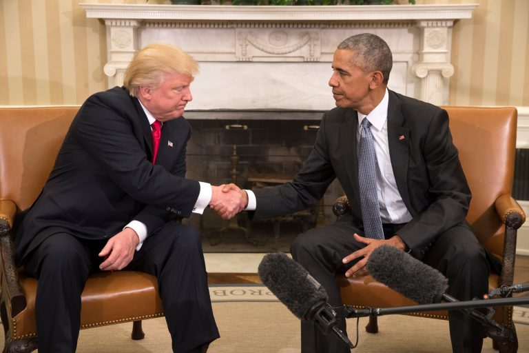 Trump: We’re willing to accept peaceful transfer of power -Obamas