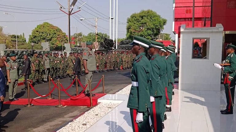 Oluyede officially assumes command as 24th COAS