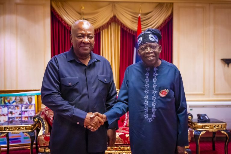 PHOTOS: Ghana’s president-elect pays courtesy visit to Tinubu