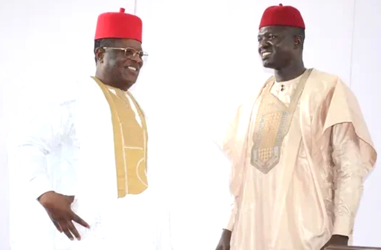 I fought principalities and powers to make Nwifuru governor -Umahi