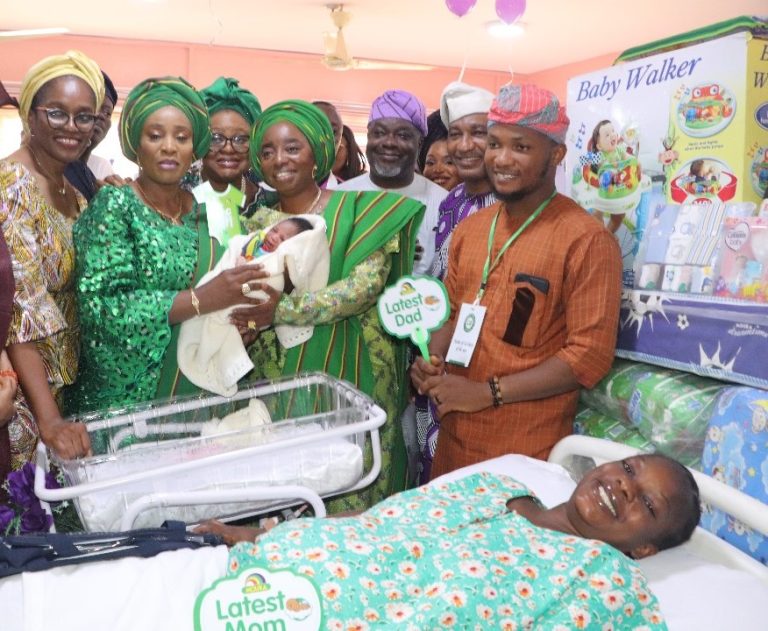 Sanwo-Olu celebrates first babies of the year across Lagos