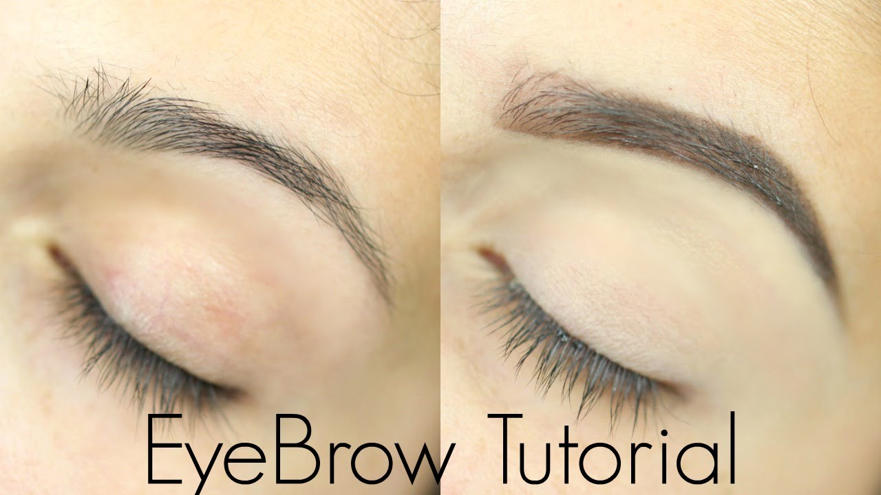 eyebrows tutorial for beginners (step-by-step)