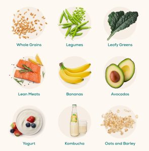 Foods that support a healthy gut